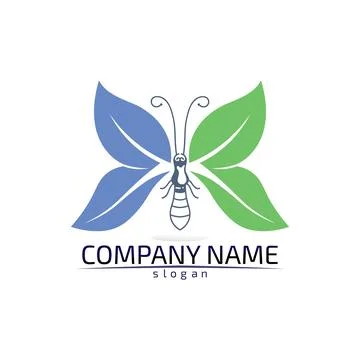 Tree leaf vector design eco friendly concept logo Illustrazione stock