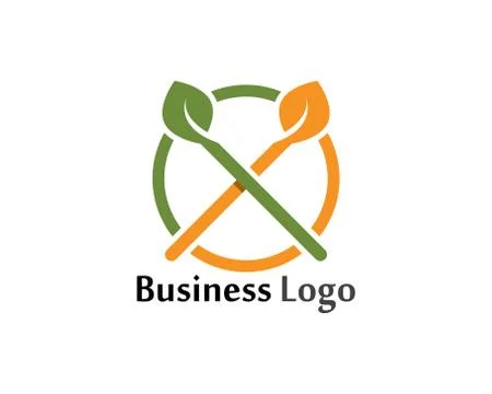 Tree Leaf Vector icon Illustration design template Illustrazione stock