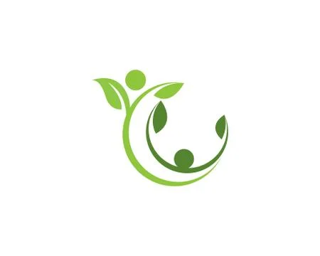 Tree Leaf Vector icon Illustration design 스톡 일러스트