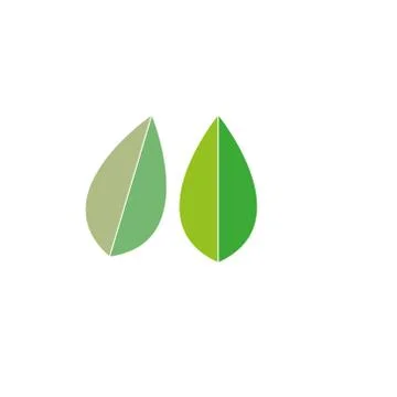 Tree Leaf Vector icon Illustration design template Stock Illustration