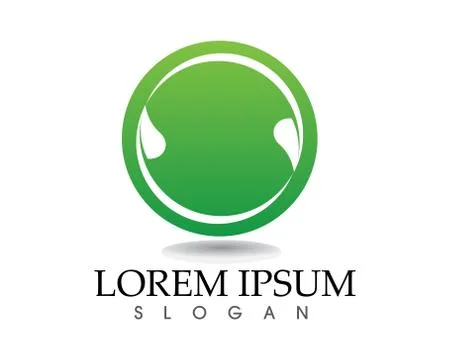 Tree leaf vector logo design, eco-friendly concept. Stock Illustration