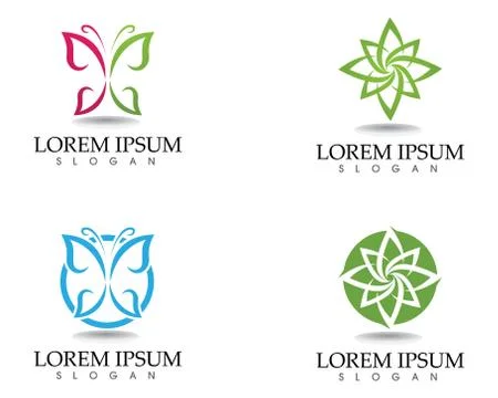 Tree leaf vector logo design, eco-friendly concept. Stock Illustration