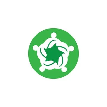 Tree leaf vector logo design, eco-friendly concept. Stock Illustration