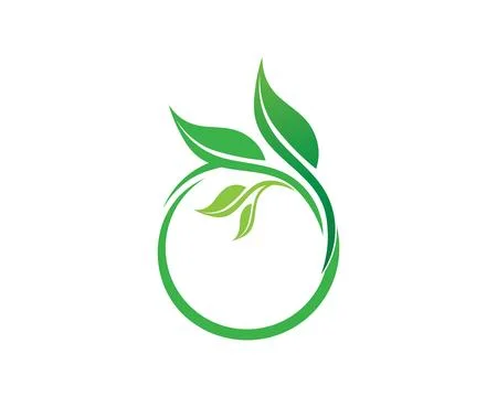 Tree leaf vector logo design, eco-friendly concept. 스톡 일러스트