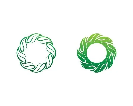 Tree leaf vector logo design, eco-friendly concept. Stock Illustration