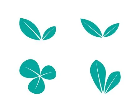 Tree leaf vector logo design, eco-friendly concept. Stock Illustration