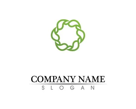 Tree leaf vector logo design, eco-friendly concept. Stock Illustration