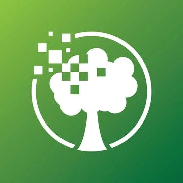 Tree leaf vector logo design, eco friendly concept 스톡 일러스트