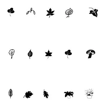 Tree leafs icon vector illustration Illustrazione stock