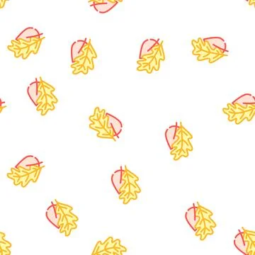 Tree leaves color icon vector color illustration Stock Illustration