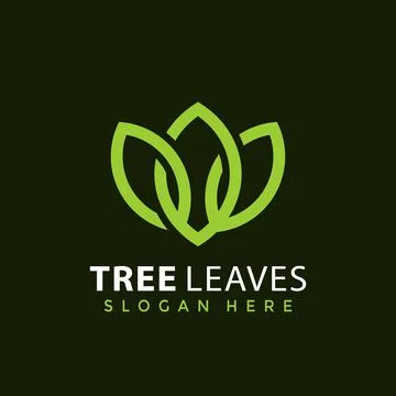Tree Leaves logo Design vector illustration Stock Illustration