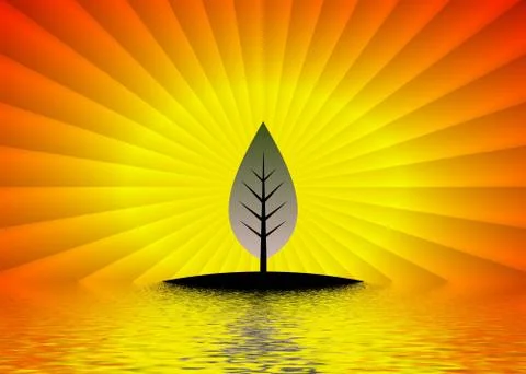 Tree of life Illustrazione stock