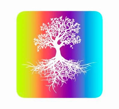 Tree of life. Vector illustration Stock Illustration