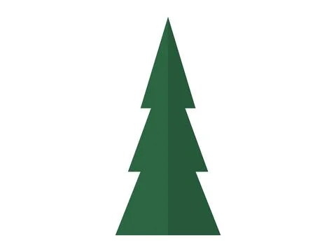 Tree. Living organisms, including trees, interact and depend on each other for Stock Illustration