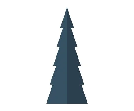 Tree. Living organisms, including trees, contribute to overall ecosystem Stock Illustration