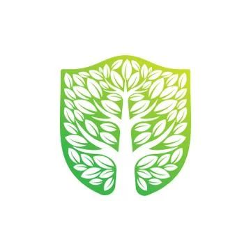 Tree Logo design vector illustration. Abstract Tree Logo vector in creative d 스톡 일러스트