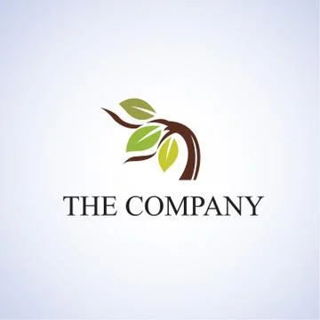 Tree logo 스톡 일러스트