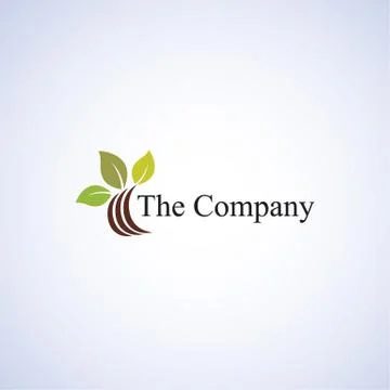 Tree logo 스톡 일러스트