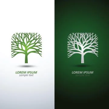 Tree logo Stock Illustration