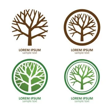 Tree logo Stock Illustration