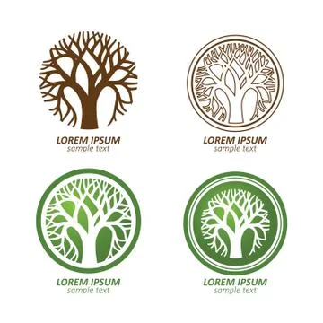 Tree logo Stock Illustration