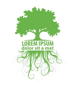 Tree logo template Stock Illustration