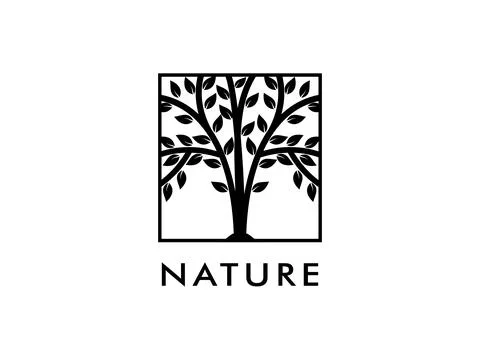 Tree Logo Vector, Tree of life logo design template isolated on white background Stock Illustration