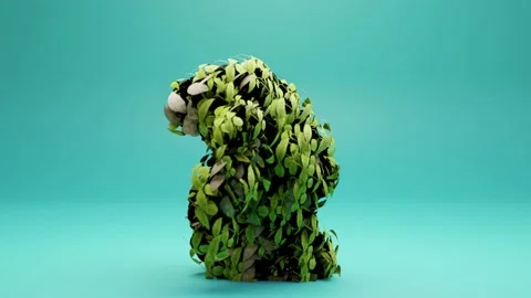Tree Monster Dancing. plant character,  breakdance brooklyn style uprocking, Video stock 180505570
