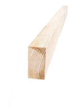 Tree. natural wood in the shape of a rectangle. work piece. white background. 스톡 사진