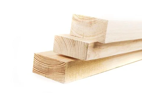 Tree. natural wood in the shape of a rectangle. work piece. white background. 스톡 사진