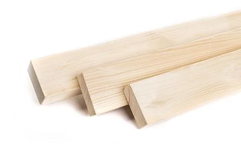 Tree. natural wood in the shape of a rectangle. work piece. white backgroun.. Stock Photos