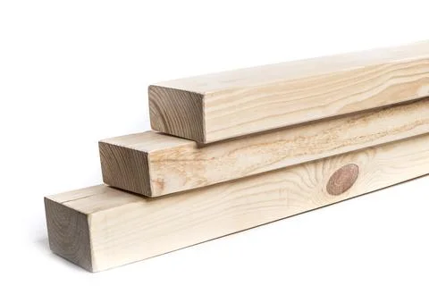 Tree. natural wood in the shape of a rectangle. work piece. white backgroun.. Stock Photos