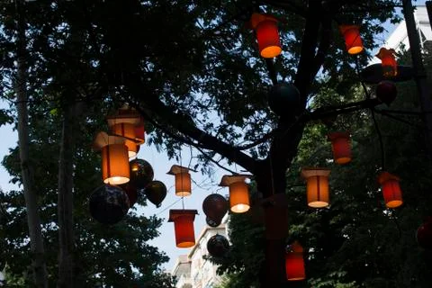 Tree ornaments Stock Photos