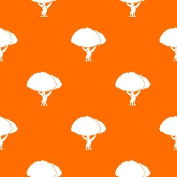 Tree pattern seamless 스톡 일러스트