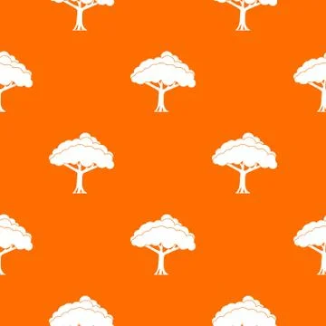 Tree pattern seamless 스톡 일러스트