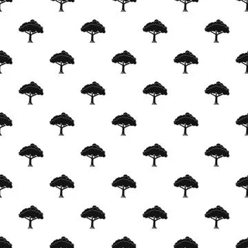 Tree pattern vector イラスト素材