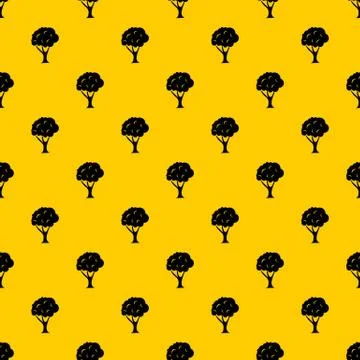 Tree pattern vector Stock Illustration