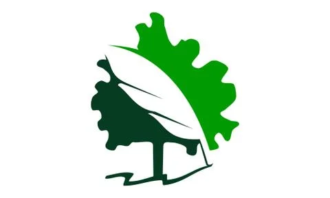 Tree Pen Template Stock-Illustration