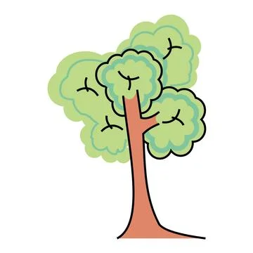 Tree plant ecology icon vector illustration design vector illustration Stock Illustration