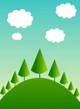 Tree ,plant, flower,icon Stock Illustration
