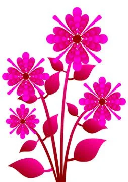 Tree ,plant, flower,icon Stock Illustration