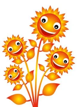 Tree ,plant, flower,icon Stock Illustration