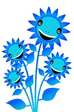 Tree ,plant, flower,icon Stock Illustration