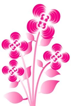 Tree ,plant, flower,icon Stock Illustration