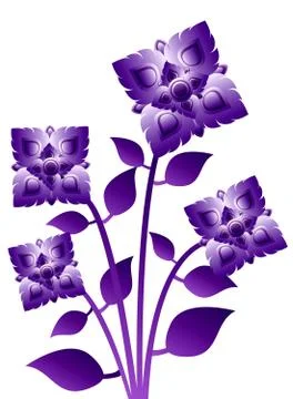 Tree ,plant, flower,icon 스톡 일러스트