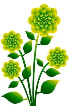 Tree ,plant, flower,icon Stock Illustration