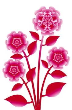 Tree ,plant, flower,icon 스톡 일러스트