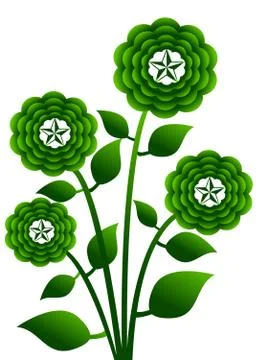 Tree ,plant, flower,icon Stock Illustration