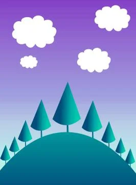 Tree ,plant, flower,icon Stock Illustration