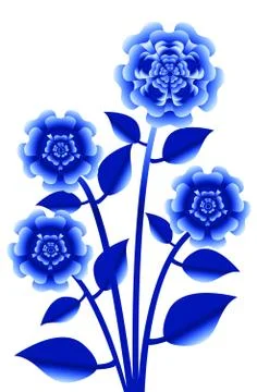 Tree ,plant, flower,icon Stock Illustration